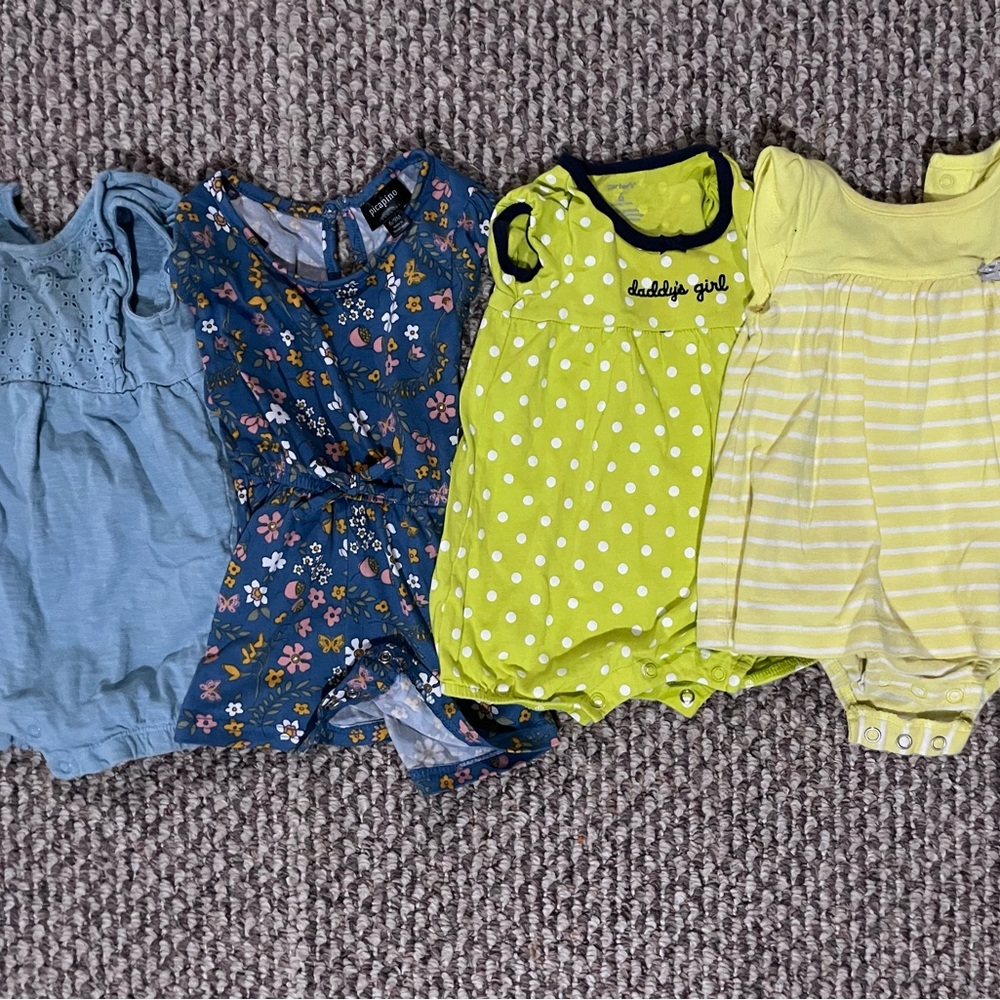 6 month Rompers